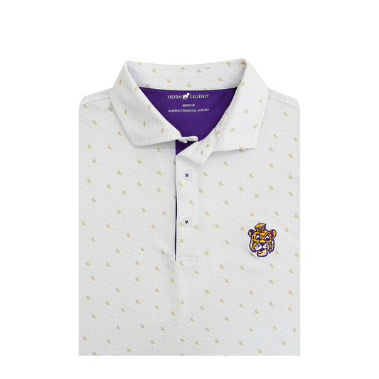 LSU Tigers Vintage 1955 Micro State Polo