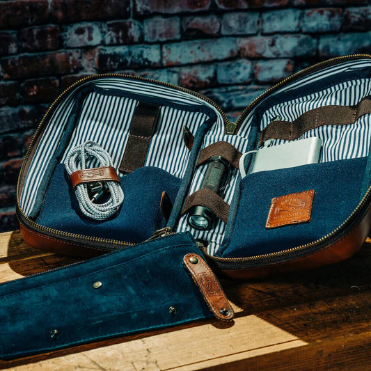 Heritage Leather "Doc" Electronics Organizer