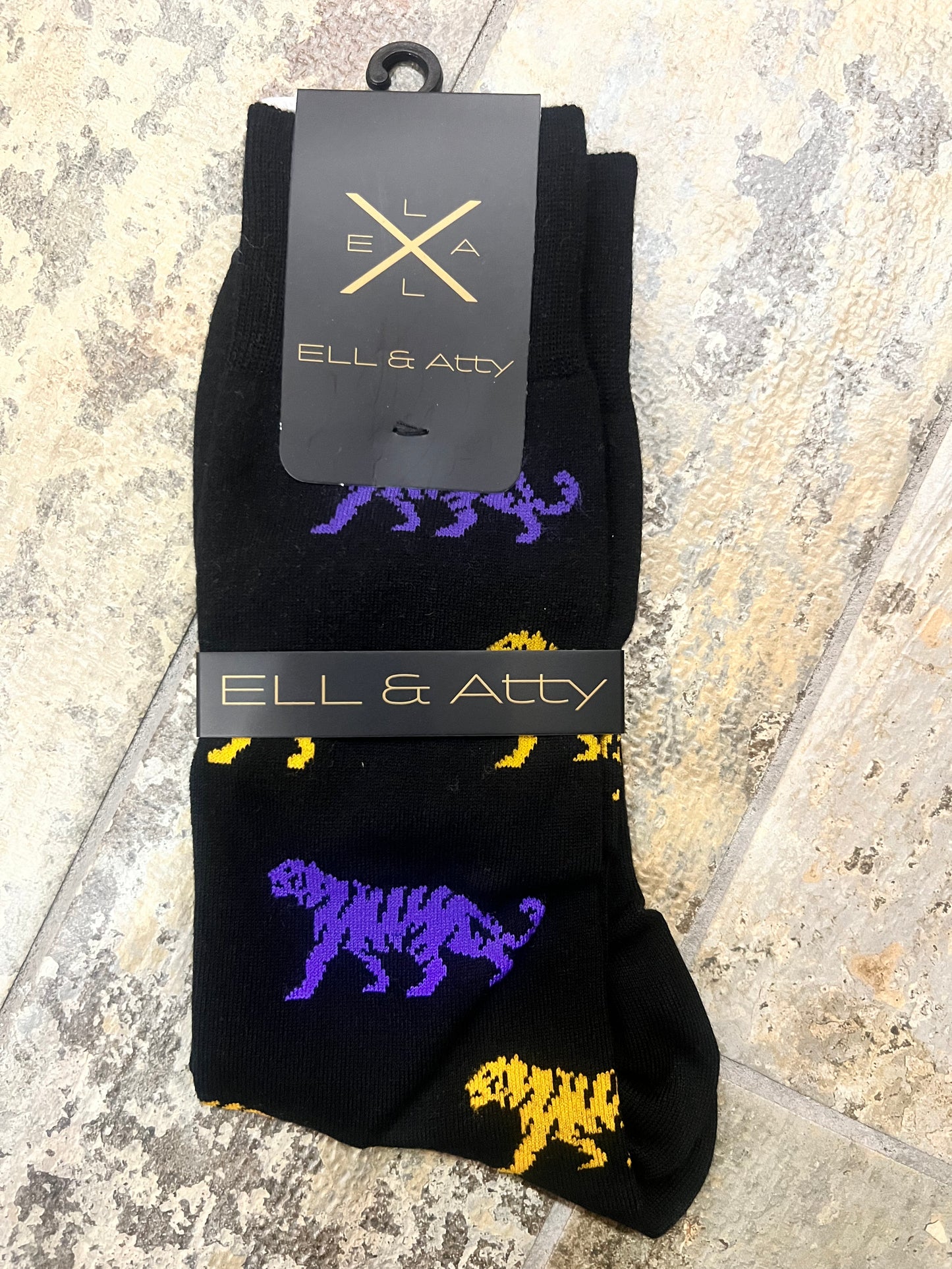 LSU Tiger Socks