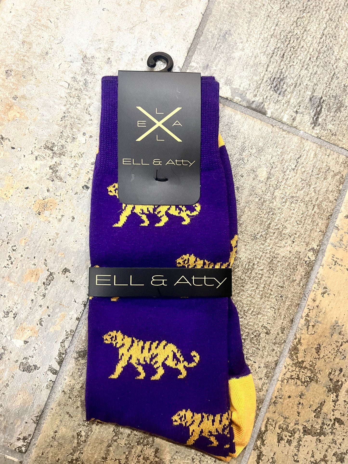 LSU Tiger Socks