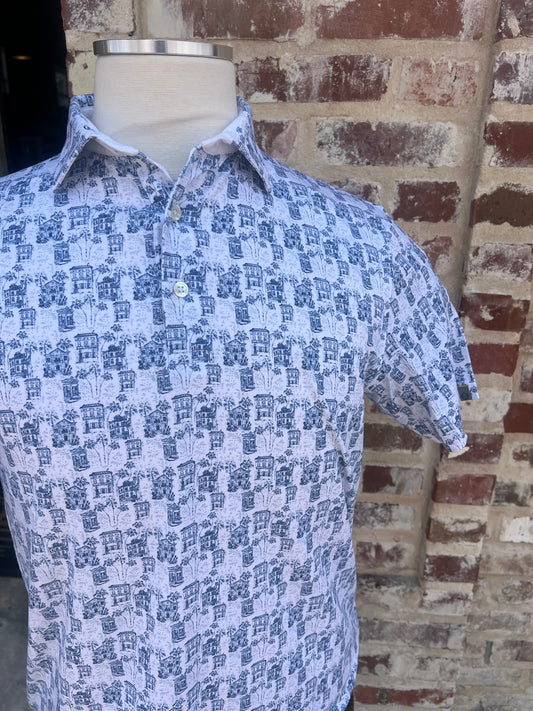 Cloud Polo - Southern Toile