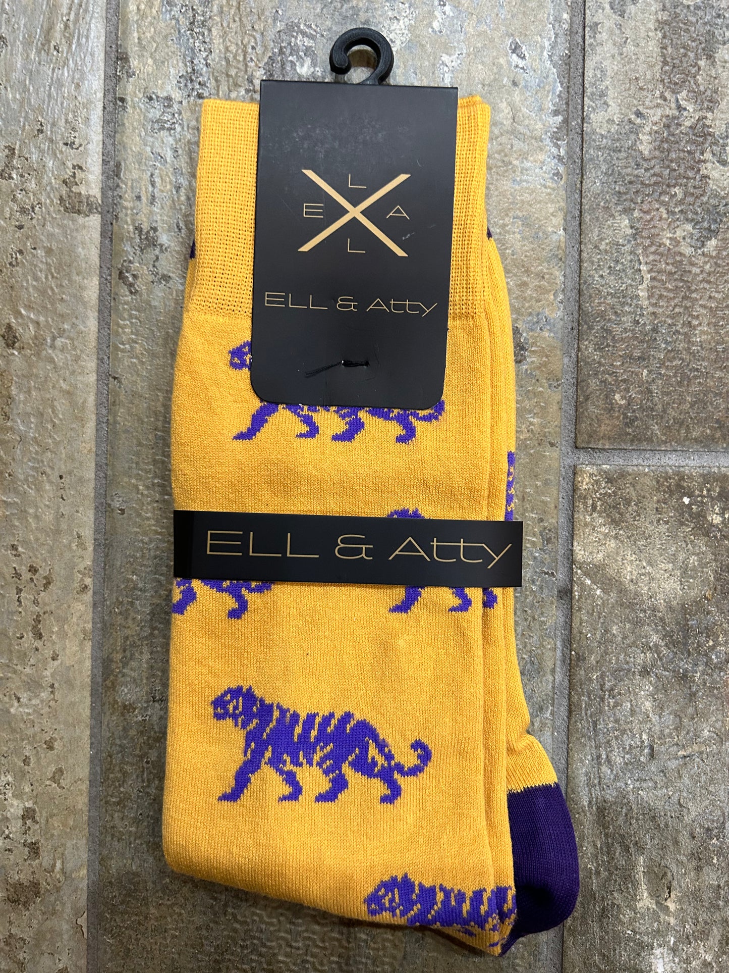 LSU Tiger Socks