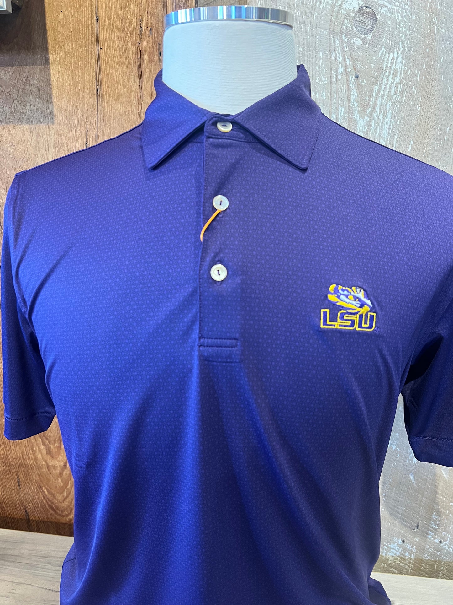 LSU Tiger Tesseract Performance Polo