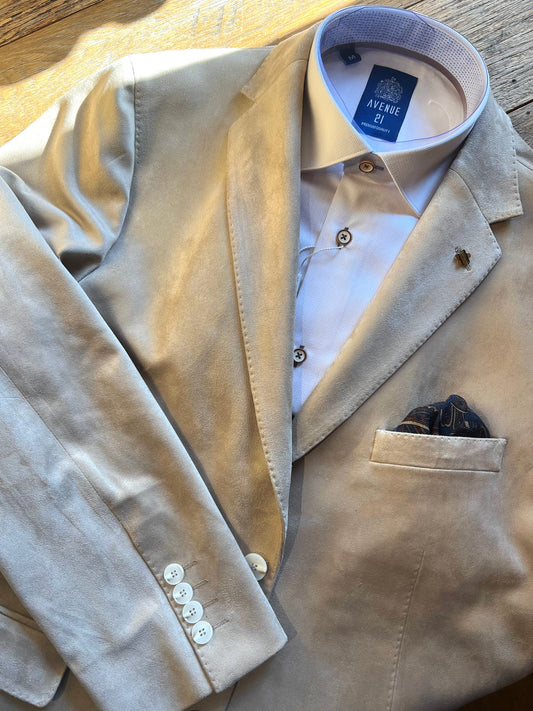Enzo Micro Suede Sport Coat