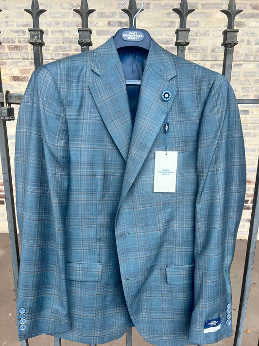 New York Fit Plaid Sport Coat