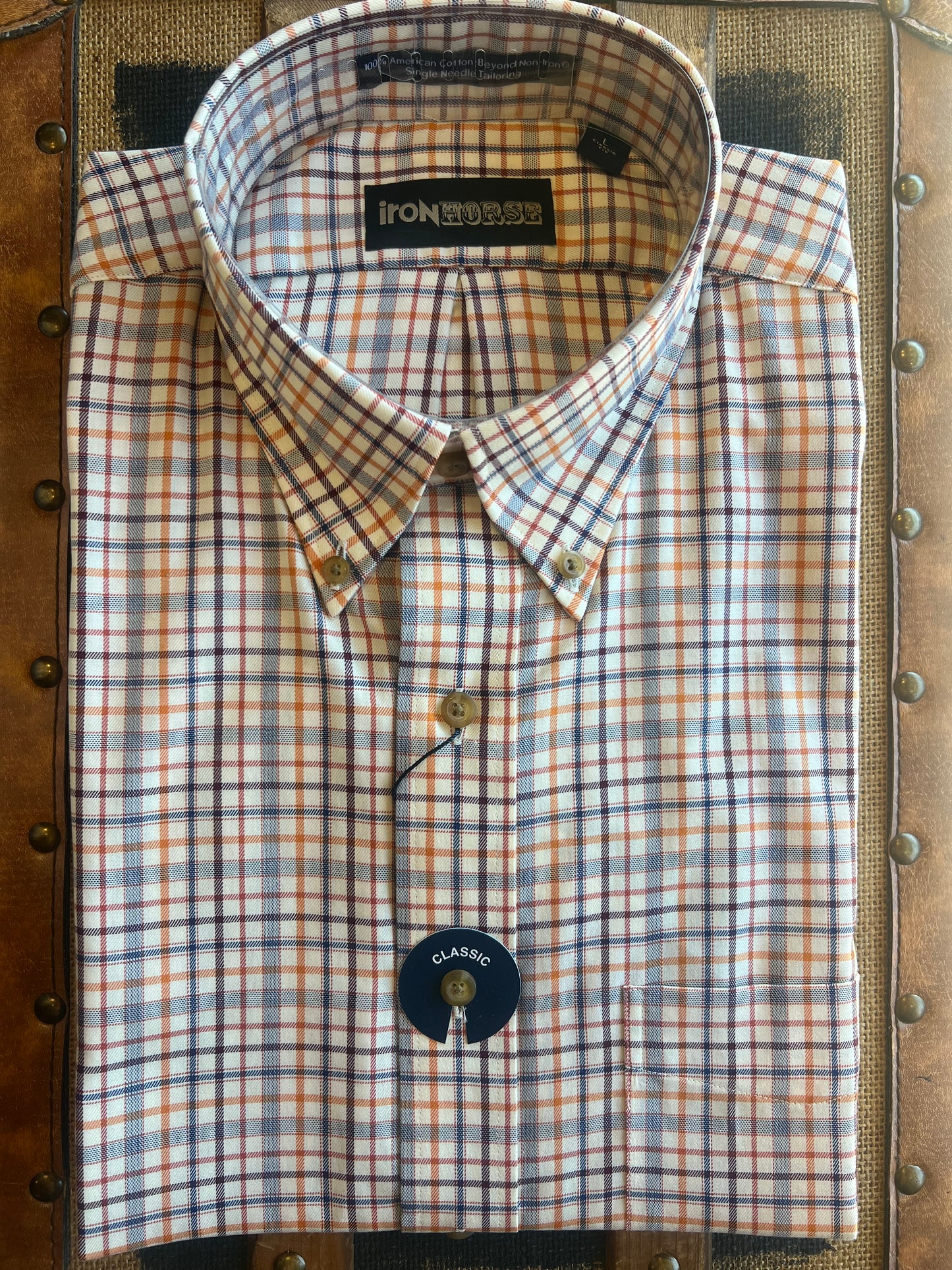 Iron Horse Moss Classic Fit Button Down Sport Shirt