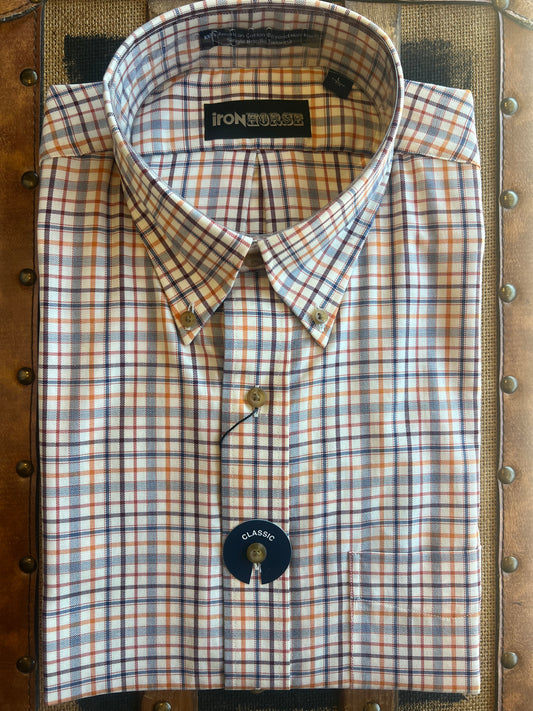 Iron Horse Moss Classic Fit Button Down Sport Shirt