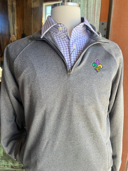 Mardi Gras Quarter Zip