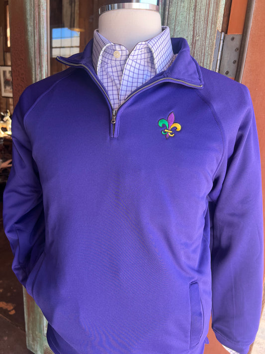 Mardi Gras Quarter Zip