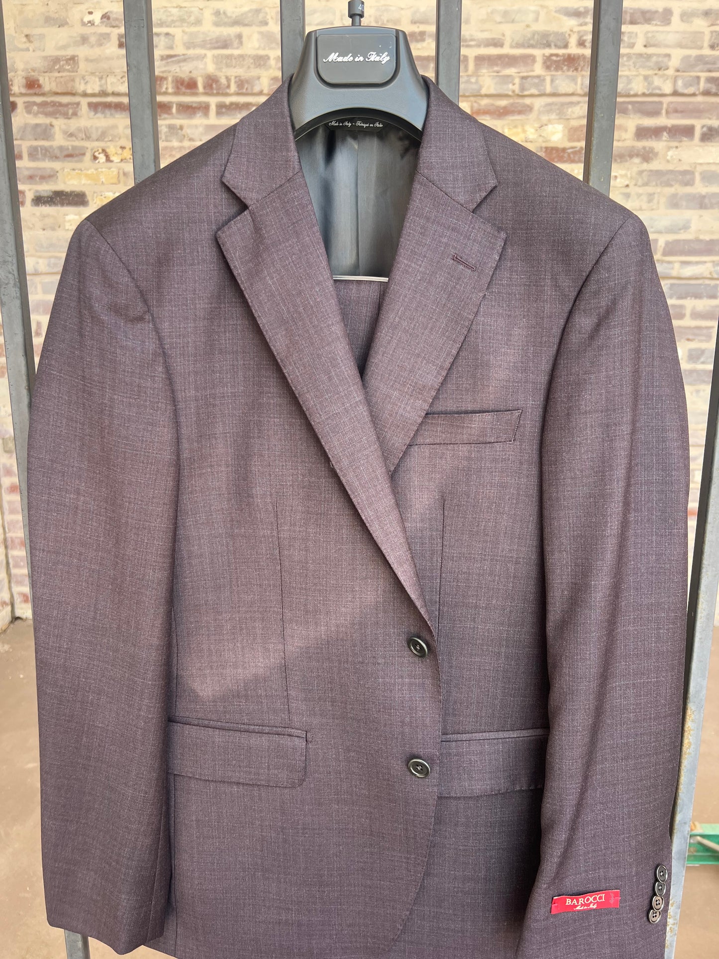 Napoli Merlot Suit