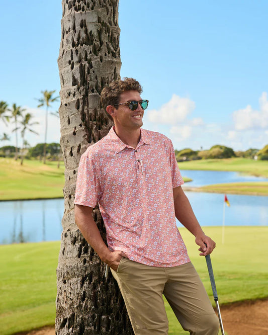 The Azaleas Sunset Golf Shirt