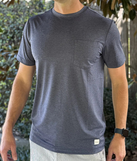 Heather Pro Pocket Tee