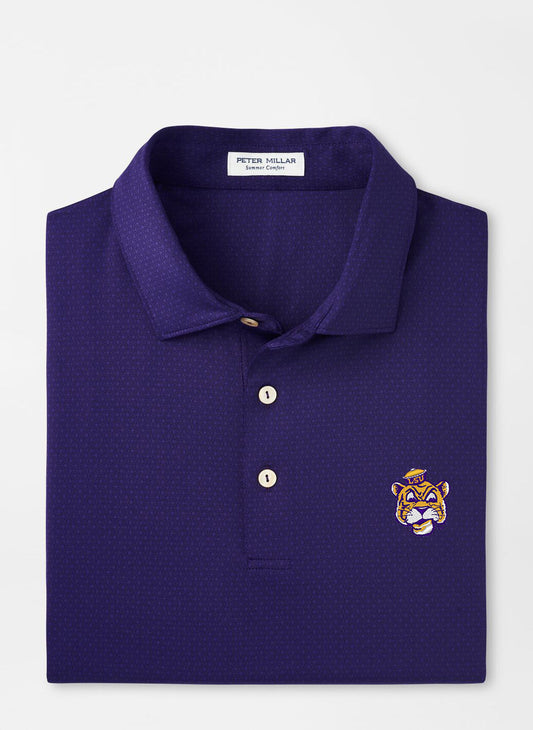 LSU Tiger Vault Tesseract Performance Polo