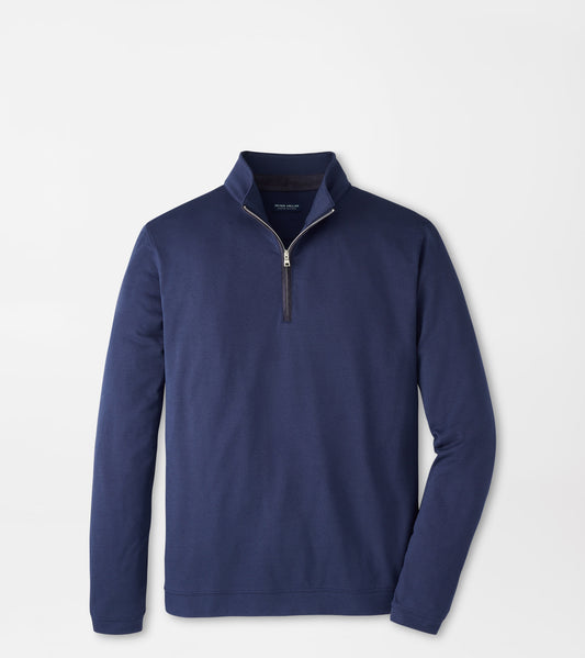 Albatross Cotton-Blend Piqué Quarter-Zip