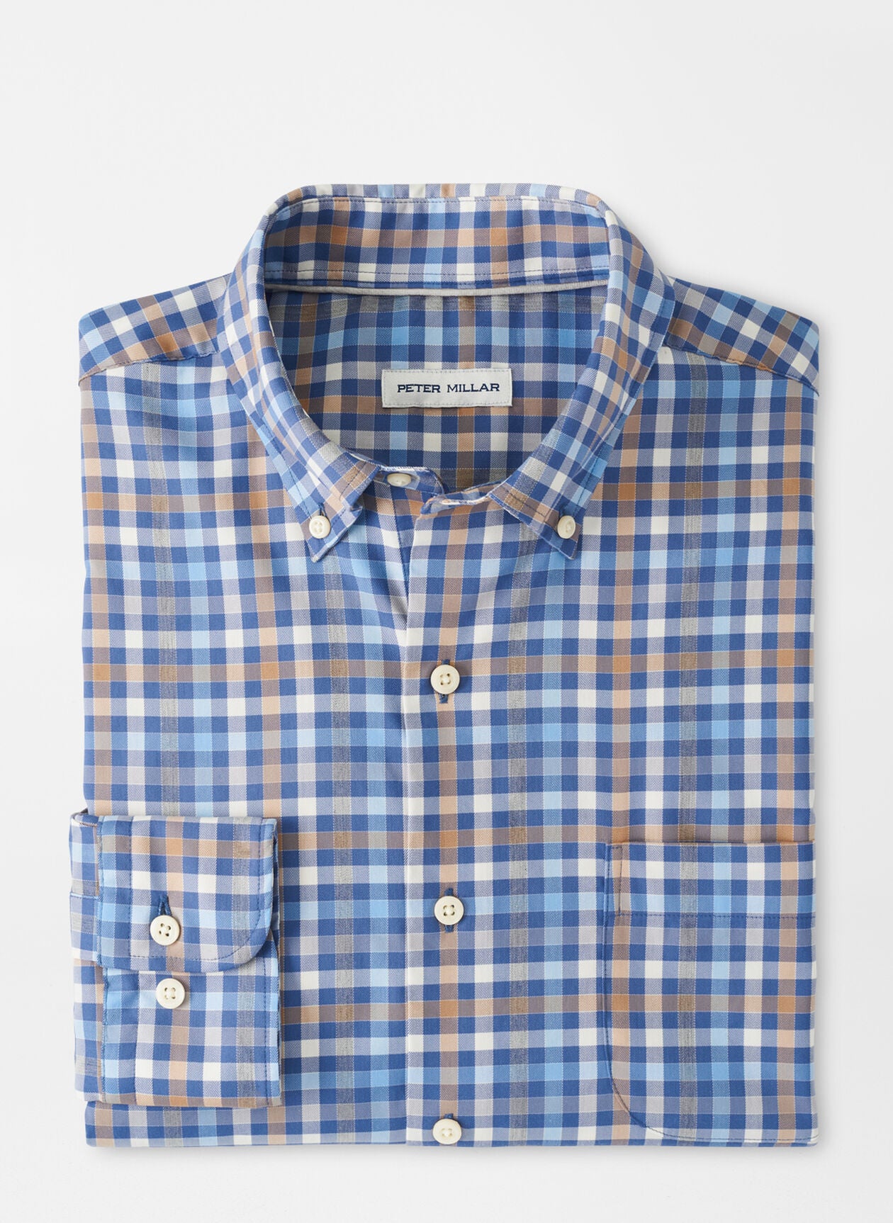 Cotton-Stretch Sport Shirt