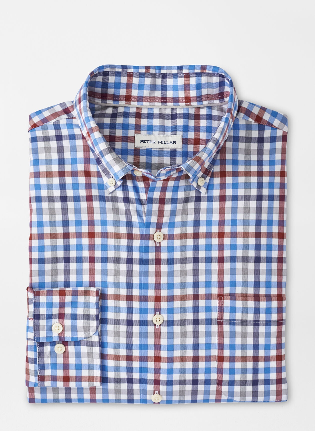 Cotton-Stretch Sport Shirt