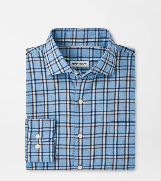 Nelson Crown Flannelite Cotton-Stretch Sport Shirt