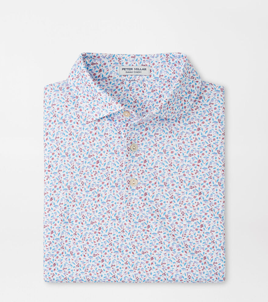 Orange Crush Performance Jersey Polo