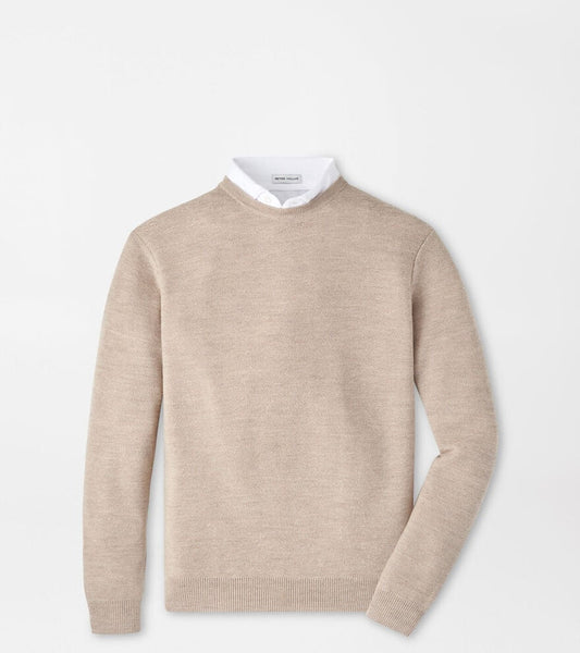 Autumn Crest Honeycomb Crewneck Sweater