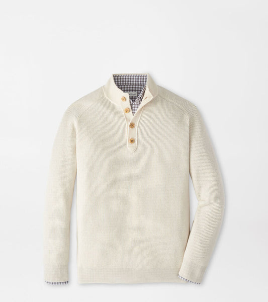 Brant Button Mock Sweater