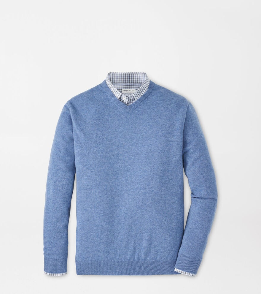 Crown Heritage Cashmere V-Neck Sweater