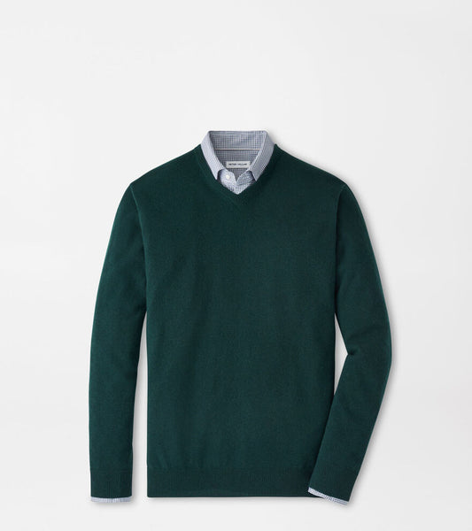 Crown Heritage Cashmere V-Neck Sweater