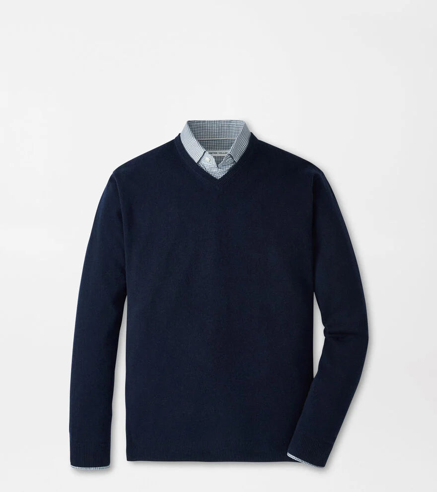 Crown Heritage Cashmere V-Neck Sweater
