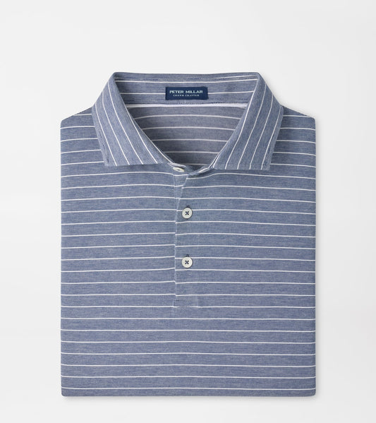 Excursionist Flex Striped Short-Sleeve Polo