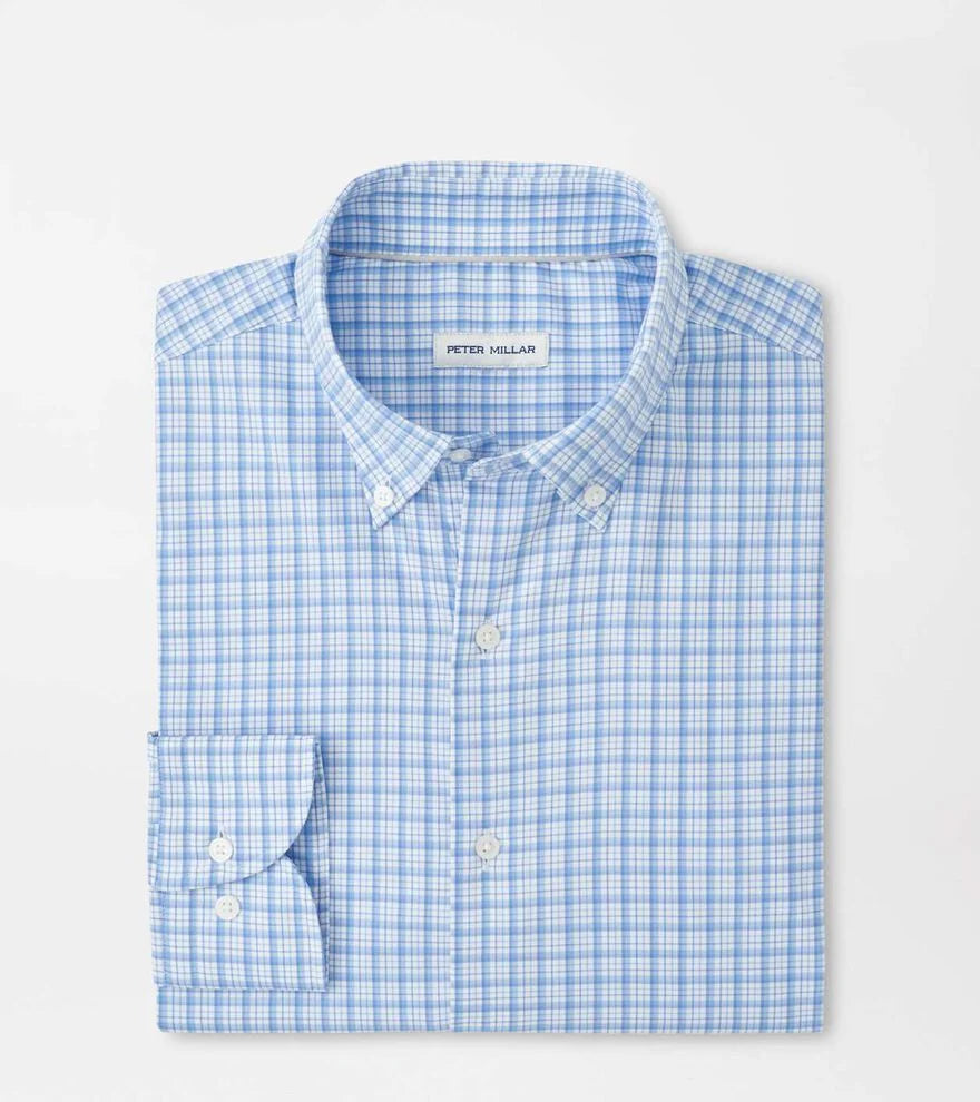Calvin Crown Lite Cotton-Stretch Sport Shirt