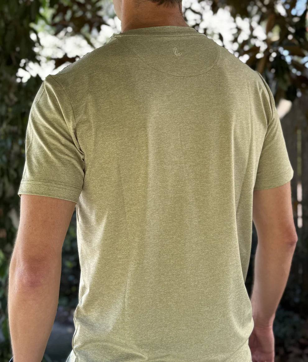 Heather Pro Pocket Tee