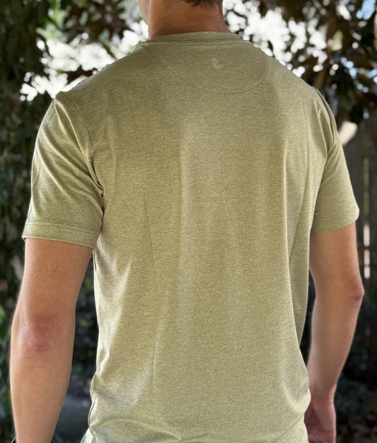 Heather Pro Pocket Tee