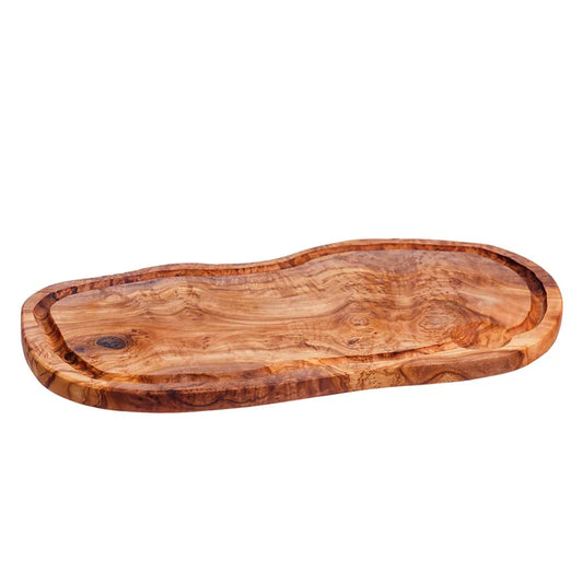 Olive Wood Chopping Board (with grove)45cm