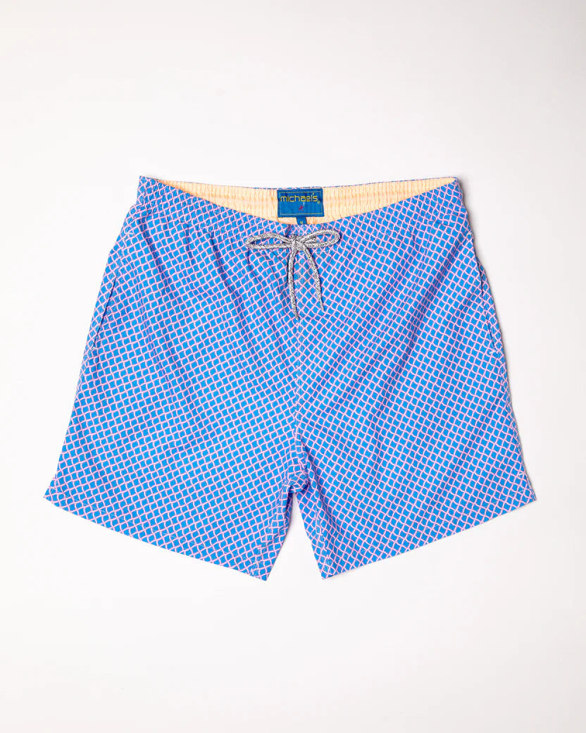 Nautical Mesh Swim Trunk