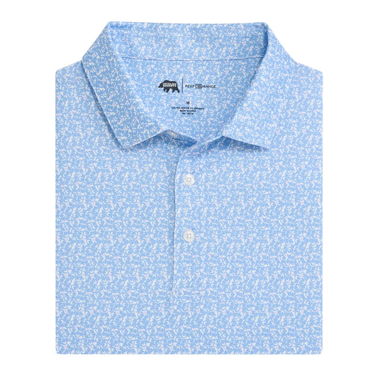 Swamp Puppy Printed Performance Polo
