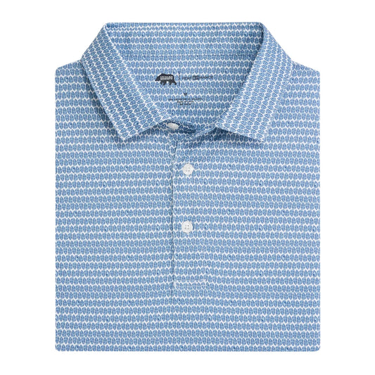 On the Half Shell Printed Performance Polo