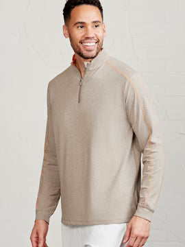 Carrollton 1/4 Zip Heathered