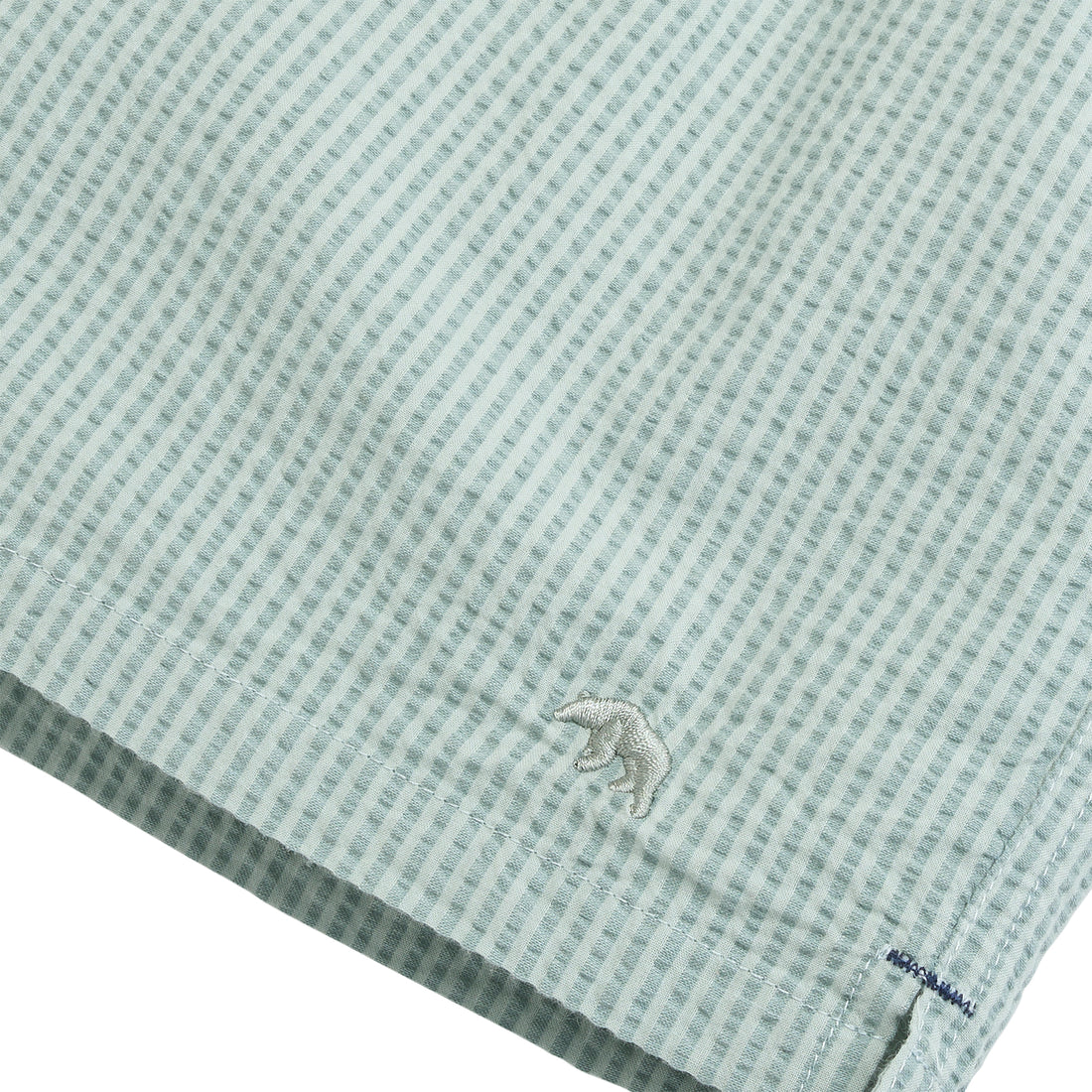 Coastal Seersucker Swim Trunk