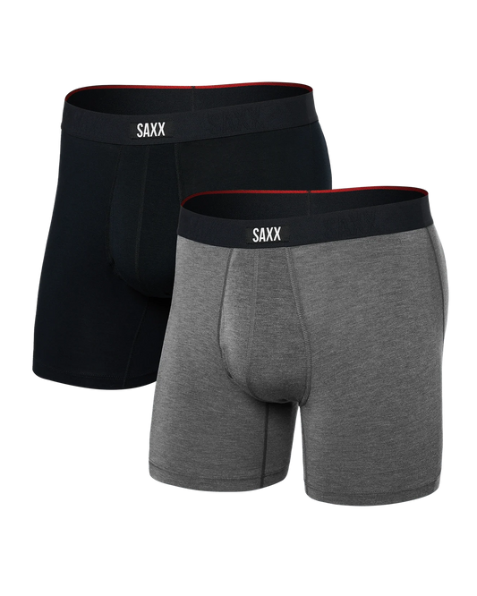 Vibe Xtra Soft Comfort Boxer Brief Fly 2 Pack