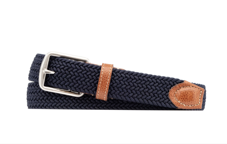 Newport Woven Italian Rayon Elastic Belt