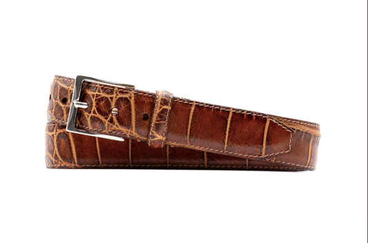 Perry Chestnut Alligator Grain