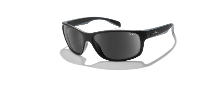 Dark Grey Sable Matte Black