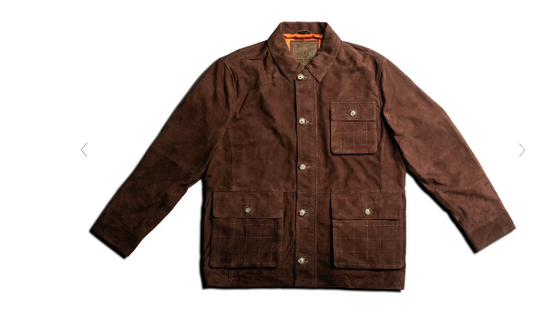 Greystone Lightweight Goat Suede Safari Jacket