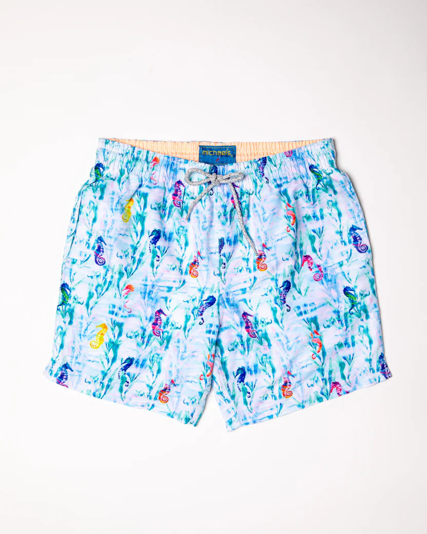 Seahorses Swim Trunk
