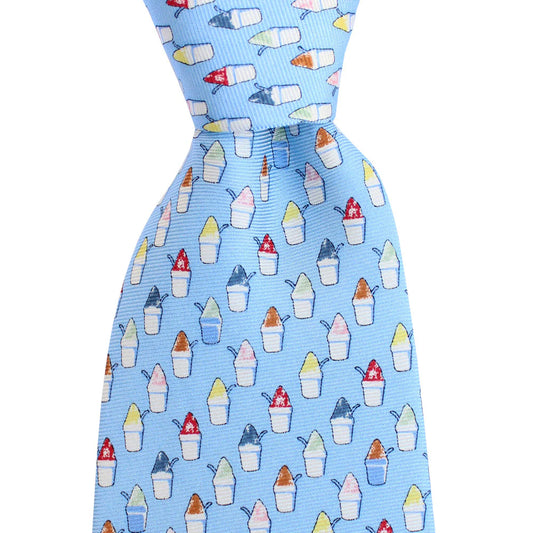 Snoball Tie - Gulf Blue