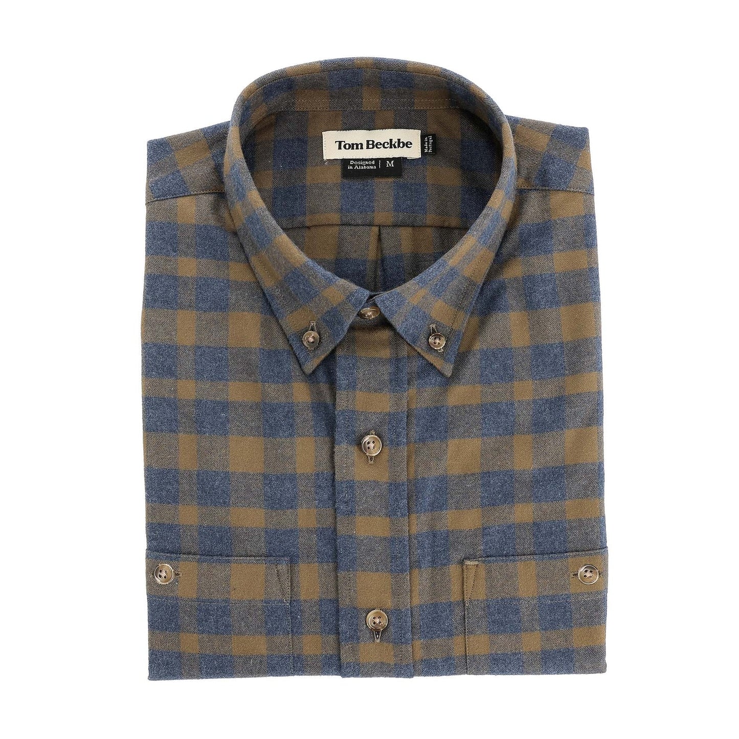 Dixon Brushed Cotton Twill Shirt