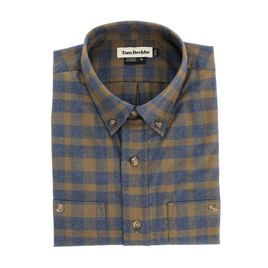 Dixon Brushed Cotton Twill Shirt