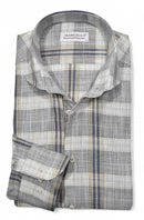 Khaki Plaid Sport Shirt