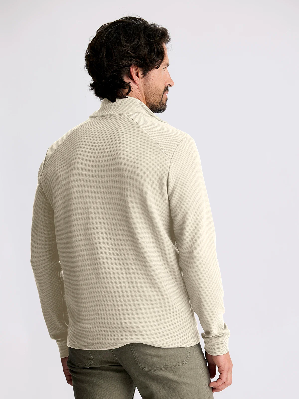 Men's Waffle Quarter Zip