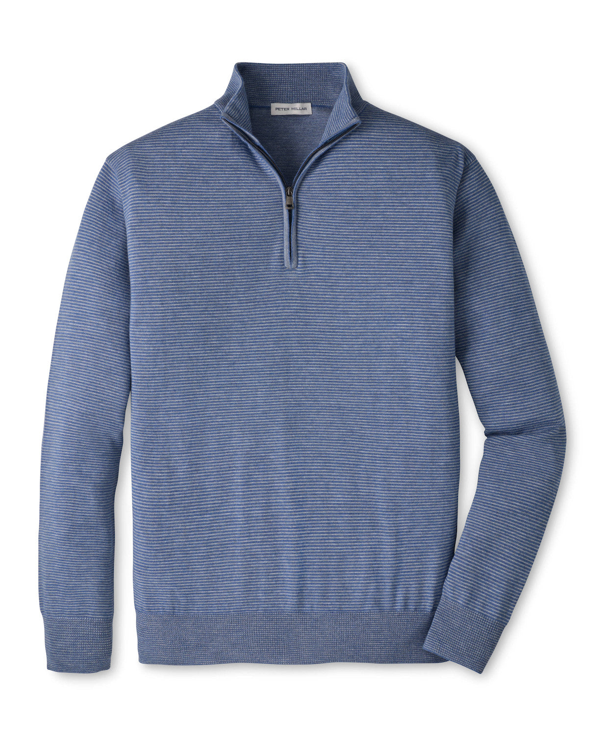 Canton Stripe Quarter Zip Sweater