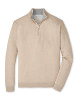 Coolspun Lite Cotton Quarter-Zip Sweater